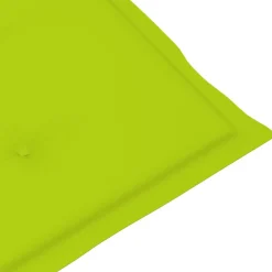 MAISON EXCLUSIVE - Chaise à bascule avec coussins bois d'acacia massif