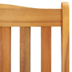 MAISON EXCLUSIVE - Chaise à bascule avec coussins bois d'acacia massif