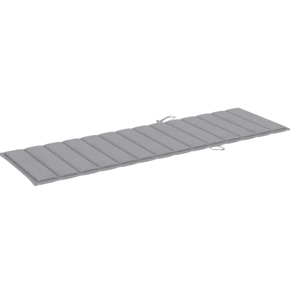 MAISON EXCLUSIVE - Chaise longue de jardin avec table et coussin pin imprégné