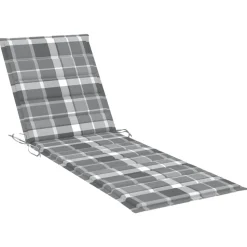 MAISON EXCLUSIVE - Chaise longue pour 2 personnes avec coussins bambou