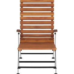 MAISON EXCLUSIVE - Chaise de terrasse d'extérieur bois d'acacia solide