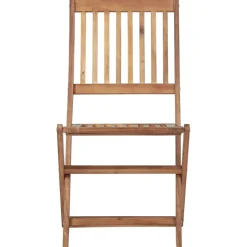 MAISON EXCLUSIVE - Chaises pliables d'extérieur lot de 4 bois d'acacia solide