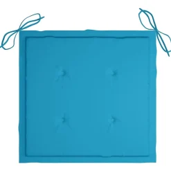 MAISON EXCLUSIVE - Chaises pliables de jardin avec coussins lot de 6 bois de teck