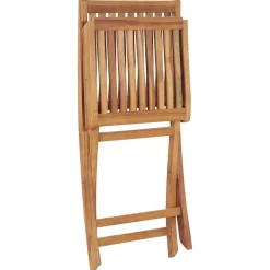 MAISON EXCLUSIVE - Chaises de jardin pliables lot de 2 bois de teck massif