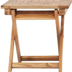 MAISON EXCLUSIVE - Chaises longues de jardin et repose-pied et table bois de teck