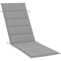 MAISON EXCLUSIVE - Chaises longues lot de 2 avec coussins bois d'acacia solide