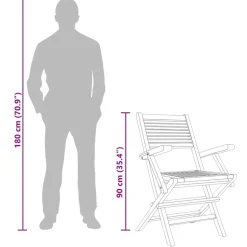 MAISON EXCLUSIVE - Chaises de jardin pliantes lot de 8 55x62x90cm bois massif teck