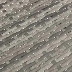 MAISON EXCLUSIVE - Chaises empilables d'extérieur lot de 6 gris résine tressée