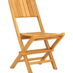 MAISON EXCLUSIVE - Chaises de jardin pliantes lot de 2 47x61x90cm bois massif teck