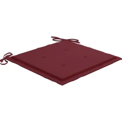 MAISON EXCLUSIVE - Chaises de jardin empilables avec coussins lot de 6 teck solide