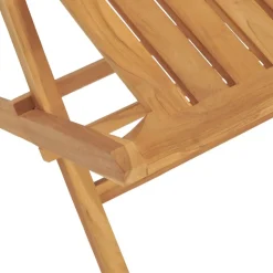 MAISON EXCLUSIVE - Chaises de jardin pliantes lot de 8 47x47x89cm bois massif teck