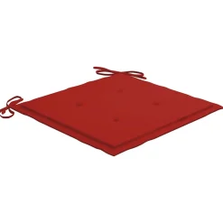 MAISON EXCLUSIVE - Chaises de jardin empilables avec coussins lot de 4 teck solide