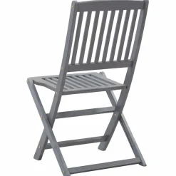 MAISON EXCLUSIVE - Chaises pliables d'extérieur lot de 6 bois d'acacia solide