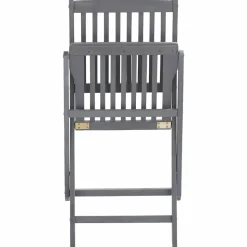 MAISON EXCLUSIVE - Chaises pliables d'extérieur lot de 6 bois d'acacia solide