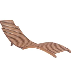 MAISON EXCLUSIVE - Chaises longues pliables lot de 2 bois de teck solide