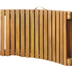 MAISON EXCLUSIVE - Chaises longues lot de 2 bois d'acacia solide