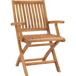 MAISON EXCLUSIVE - Chaises de jardin lot de 2 et coussins bleu bois de teck massif