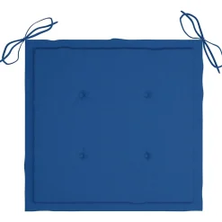 MAISON EXCLUSIVE - Chaises pliables d'extérieur lot de 2 et coussins bois d'acacia