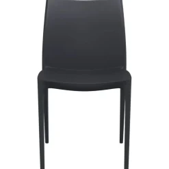 MAISON EXCLUSIVE - Chaises de jardin lot de 2 anthracite 50x46x80 cm polypropylène