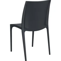 MAISON EXCLUSIVE - Chaises de jardin lot de 2 anthracite 50x46x80 cm polypropylène