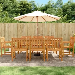 MAISON EXCLUSIVE - Chaises de jardin lot de 8 56x55,5x90 bois massif d'acacia