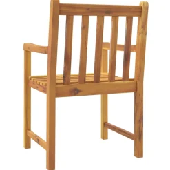 MAISON EXCLUSIVE - Chaises de jardin lot de 8 56x55,5x90 bois massif d'acacia