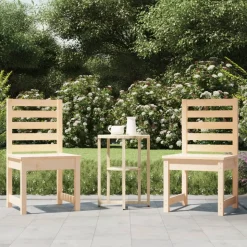 MAISON EXCLUSIVE - Chaises de jardin lot de 2 50x48x91,5 cm bois massif de pin