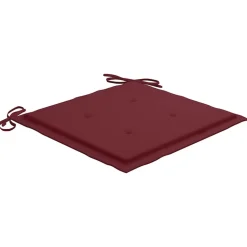 MAISON EXCLUSIVE - Chaises pliables de jardin avec coussins lot de 8 teck solide