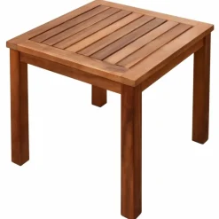 MAISON EXCLUSIVE - Chaises longues lot de 2 et table bois d'acacia et textilène