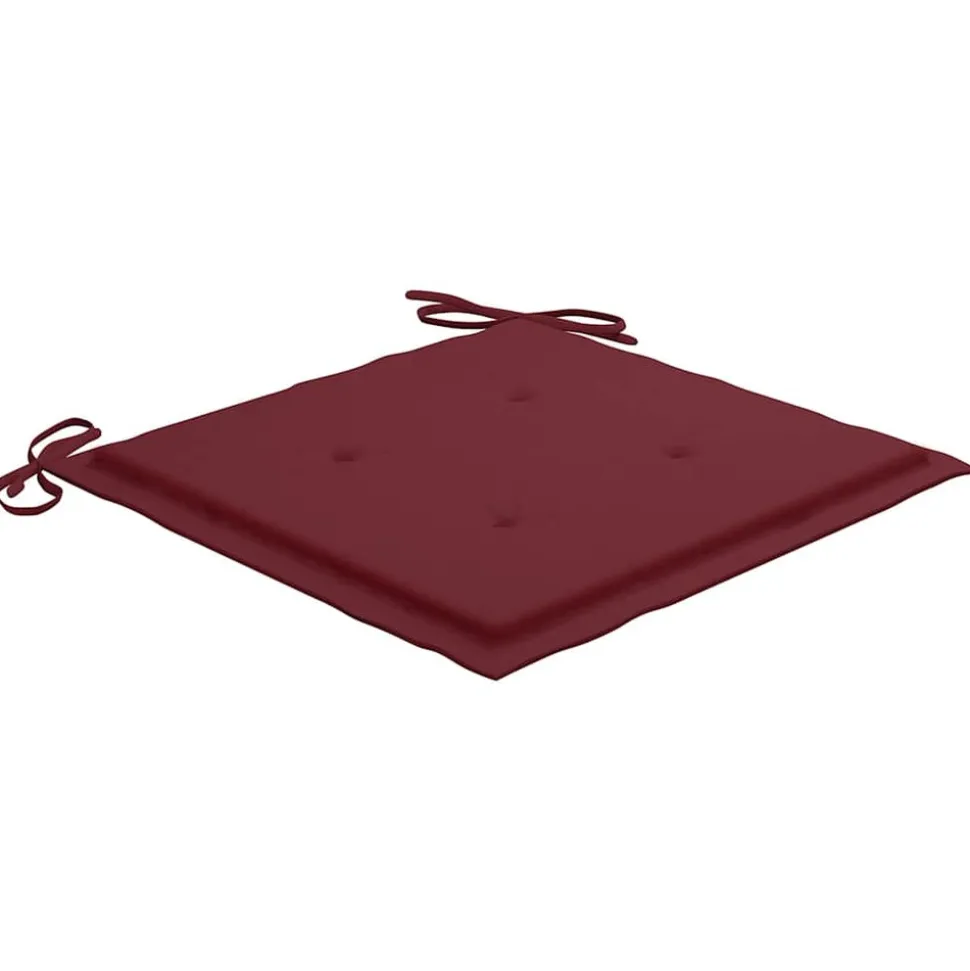 MAISON EXCLUSIVE - Chaises pliables d'extérieur lot de 8 et coussins bois d'acacia