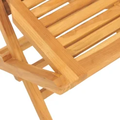 MAISON EXCLUSIVE - Chaises de jardin pliantes lot de 2 47x63x90cm bois massif teck