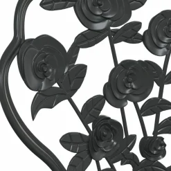 MAISON EXCLUSIVE - Chaises de bistro lot de 2 aluminium coulé noir