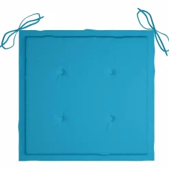 MAISON EXCLUSIVE - Chaises pliables d'extérieur lot de 4 et coussins bois d'acacia