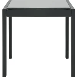 MAISON EXCLUSIVE - Chaises longues lot de 2 avec table textilène et acier