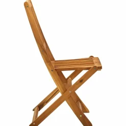 MAISON EXCLUSIVE - Chaises pliables d'extérieur lot de 4 bois d'acacia solide