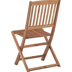 MAISON EXCLUSIVE - Chaises pliables d'extérieur lot de 6 bois d'acacia solide