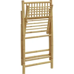 MAISON EXCLUSIVE - Chaises de bistro pliantes lot de 4 et coussins blanc crème