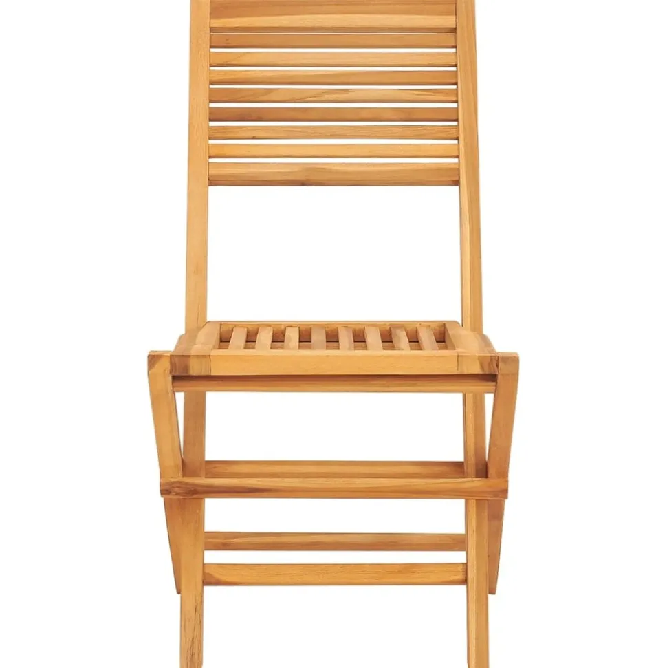 MAISON EXCLUSIVE - Chaises de jardin pliantes lot de 2 47x62x90cm bois massif teck