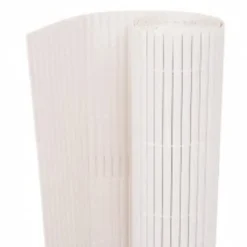 MAISON EXCLUSIVE - Clôture de jardin double face 90x400 cm blanc