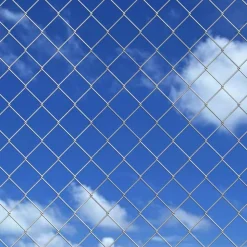 MAISON EXCLUSIVE - Clôture à mailles avec poteaux acier galvanisé 25x1,25m argenté