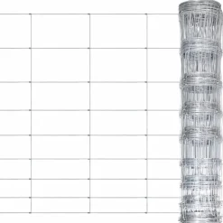 MAISON EXCLUSIVE - Clôture de jardin acier galvanisé 50x1,2 m argenté