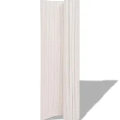 MAISON EXCLUSIVE - Clôture de jardin double face 90 x 300 cm blanc