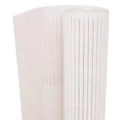 MAISON EXCLUSIVE - Clôture de jardin double face 110x400 cm blanc
