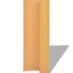 MAISON EXCLUSIVE - Clôture de jardin double face pvc 90 x 300 cm jaune