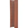 MAISON EXCLUSIVE - Clôture de jardin double face 110x400 cm marron