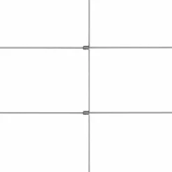 MAISON EXCLUSIVE - Clôture de jardin acier galvanisé 50x1,25 m argenté