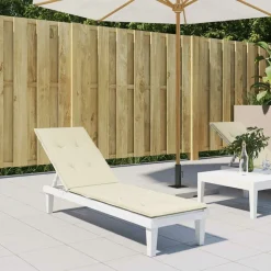 MAISON EXCLUSIVE - Coussin de chaise de terrasse crème (75+105)x50x4 cm