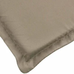 MAISON EXCLUSIVE - Coussin de chaise de terrasse taupe (75+105)x50x4 cm