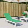 MAISON EXCLUSIVE - Coussin de chaise de terrasse vert (75+105)x50x4 cm