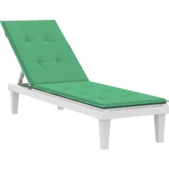 MAISON EXCLUSIVE - Coussin de chaise de terrasse vert (75+105)x50x4 cm